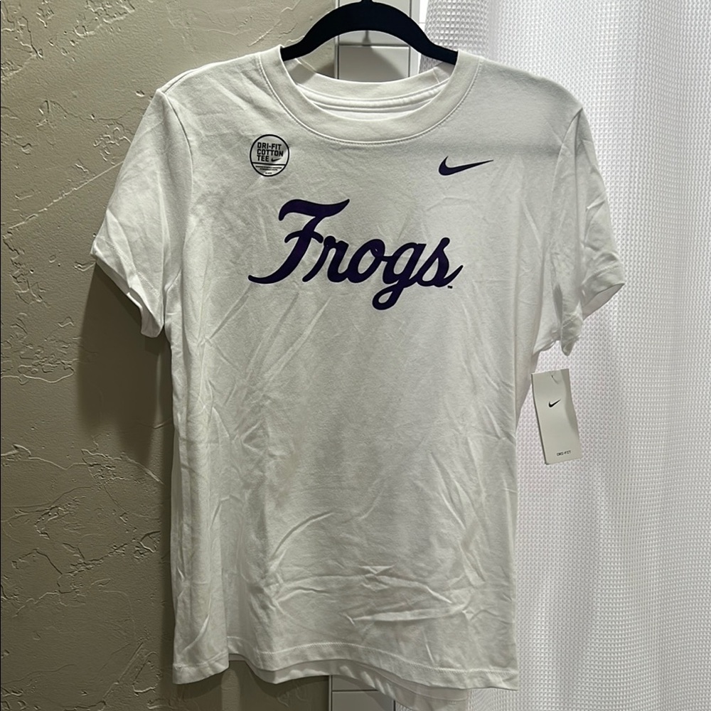 Nike TCU Frogs T Shirt NWT